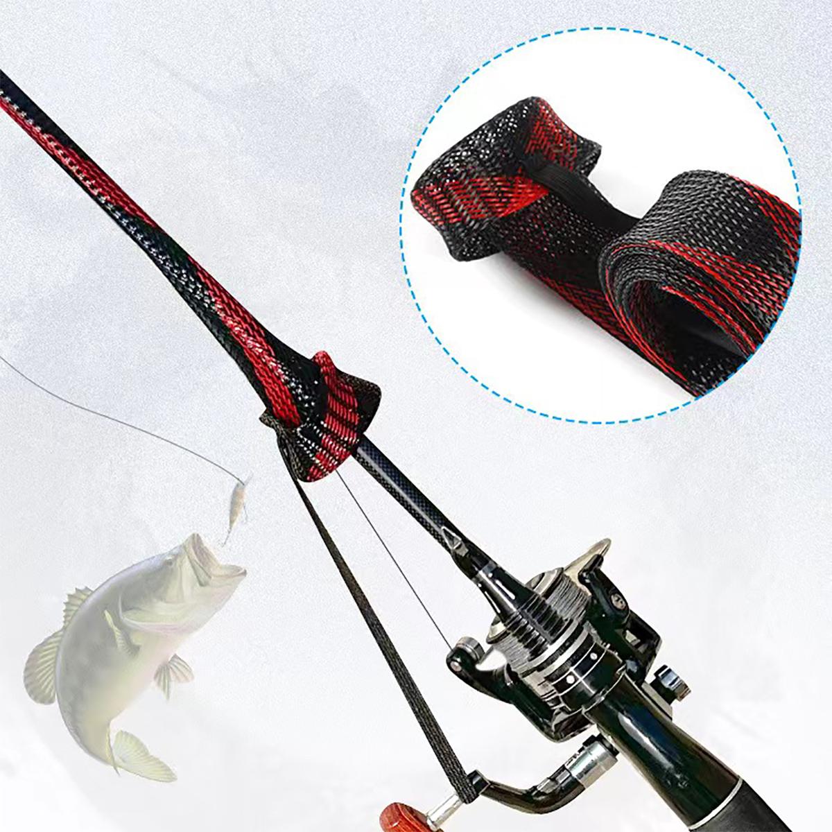 Fishing Rod Casting - Ochraniacz na wędkę z siatki, narzędzie