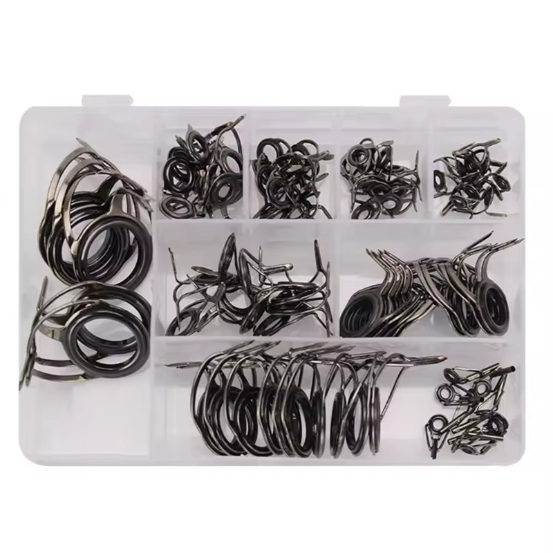 Fishing Rod Building Kit - WEIHE 75 szt. Akcesoria Wędkarskie, ceramiczne