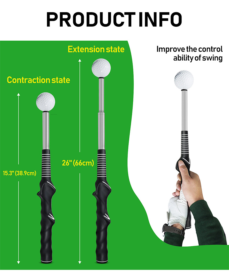 Teleskopowy trener golfa do ćw – Fishing Rod Telescopic recenzja i cena